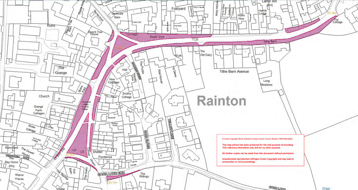 Rainton Map