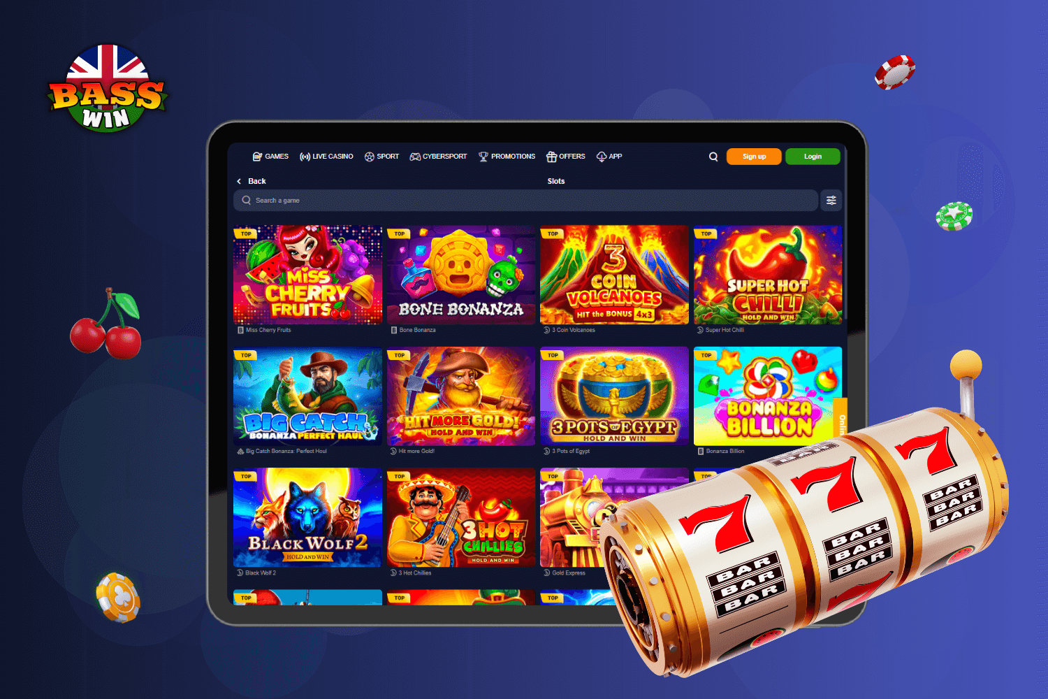 BassWin UK Slots: Spin and Win Big!