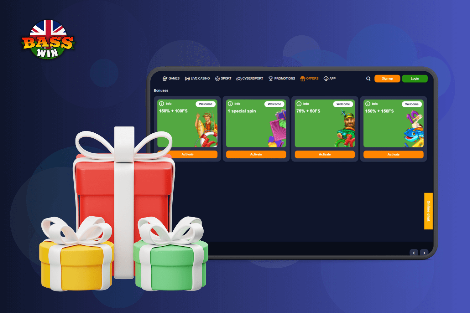 Exclusive Welcome Bonus at BassWin UK